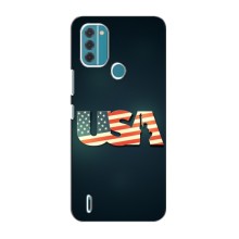 Чехол Флаг USA для Nokia C31 – USA