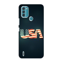 Чохол Прапор USA для Nokia C31 – USA