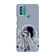 Чохол NASA для Nokia C31 (AlphaPrint) (Космонавт фото)
