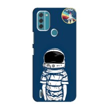 Чохол NASA для Nokia C31 (AlphaPrint) (Хлопчик в шоломі)