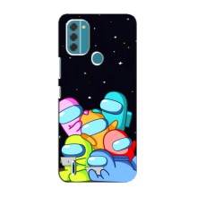Чохли Амонг Ас для Nokia C31 (AlphaPrint) (Скіни в космосі)