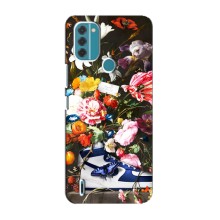 Чохол для Nokia C31 - з принтом Найк (AlphaPrint) (Стиль Найк)