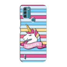 Чохол для Нокіа С31 - (Єдинорожки - Новинки) (AlphaPrint) (Unicorn)