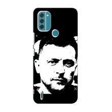 Чехол для Nokia C31 (AlphaPrint - с принтом Зеленского) – Зеленский АРТ