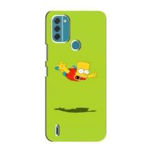 Чjхол з Сімпсонами для Nokia C31 (VPrint) (Барт Сімпсон)