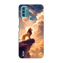 Чехол Король лев на Нокиа С31 (Симба)