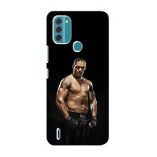 Чехол с картинкой Александр Усик для Nokia C31 – Усик на черном