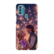 Чехол Рапунцель для Nokia C31 (Принцесса и принц)