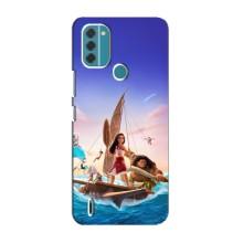 Чехол с мультфильмом Моана Nokia C31 – Моана и Мауи