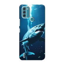 Чехол с картинкой «Хищники» для Nokia C31 – Акула