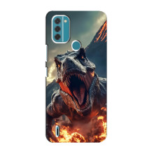 Чехол с картинкой «Хищники» для Nokia C31 – Динозавр