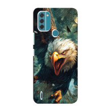Чехол с картинкой «Хищники» для Nokia C31 – Орёл