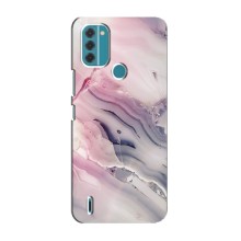 Мраморний чехол на Nokia C31 (VPrint) (Пурпурний Мрамор)