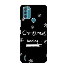 Рождественские, Праздничные Чехлы для Нокиа С31 (Christmas loading)