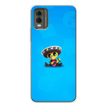 Бампер (ТПУ) с принтом Brawl Stars на Нокиа С32 (Поко)