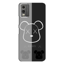 Чехлы для Nokia C32 - Bearbrick Louis Vuitton (PREMIUMPrint) (БеарБрик глаза)