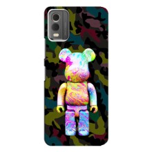 Чехлы для Nokia C32 - Bearbrick Louis Vuitton (PREMIUMPrint) (Яркий Bearbrick)