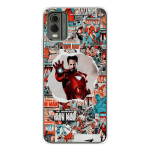 Чехлы с героями Марвел Nokia C32 (VPrint)