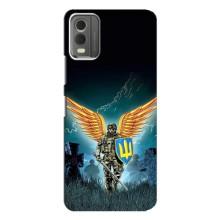 Чехлы с картинкой ЗСУ для Nokia C32 (AlphaPrint) (Солдат ЗСУ)