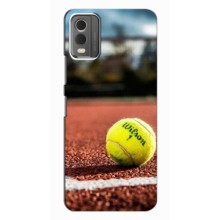Чехлы с принтом Спортивная тематика для Nokia C32 – Теннисный корт