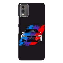 Чехол BMW для Нокиа С32 – Цветная БМВ