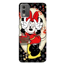 Чехол Disney Mouse Nokia C32 (PREMIUMPrint) (Минни peace)