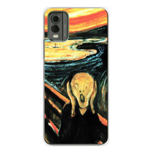 Чехол для смартфона Nokia C32 Художественное Искусство – Крик Мунка