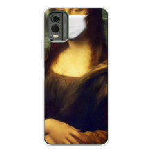 Чехол для смартфона Nokia C32 Художественное Искусство – Монна Лиза в маске