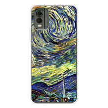 Чехол для смартфона Nokia C32 Художественное Искусство – Звездная ночь