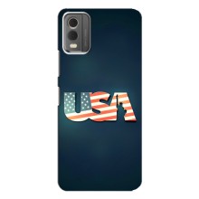 Чехол Флаг USA для Nokia C32