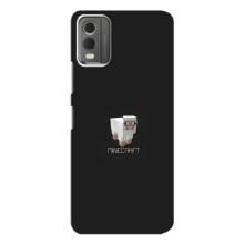 Чехол Майнкрафт на Nokia C32 (AlphaPrint) Minecraft (Овечка Майнкрафт)