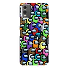 Чехол Амонг Ас для Nokia C32 (AlphaPrint) (Убит)