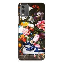 Чехол для Nokia C32 - с принтом Найк (AlphaPrint) (Стиль Найк)