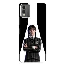 Чехлы Венсдей на Nokia C32 Уэнсдей (AlphaPrint) (W-Wednesday)