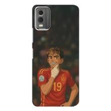 Чехол с футболистом Ламин Ямаль Nokia C32 (Ямаль аниме)
