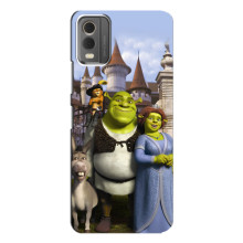 Чехол с мультфильмом Шрек на Nokia C32