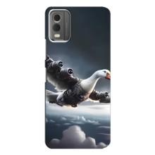 Чехол с мемом Тралалело тралала на Nokia C32 (Бомбардини гусини)