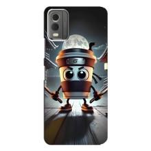 Чехол с мемом Тралалело тралала на Nokia C32 (Капучино асасино)