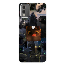 Чехол как приручить дракона на Nokia C32 (Дракон коллаж)