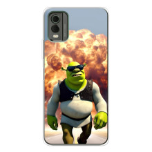 Печатный чехол с принтом Шрек для Nokia C32