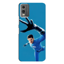 Чехол с принтом Фантастическая четверка для Nokia C32 – Мистер Фантастик