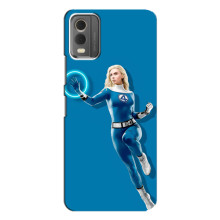 Чехол с принтом Фантастическая четверка для Nokia C32