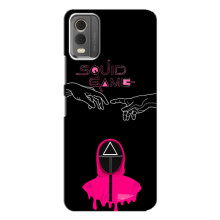 Чехол Гра в кальмара для Nokia C32 – Охранник