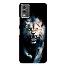 Чехол с картинкой «Хищники» для Nokia C32 – Лев