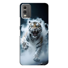 Чехол с картинкой «Хищники» для Nokia C32 – Тигр