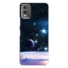 Космические Чехлы для Нокиа С32 (VPrint) (Космический вид)
