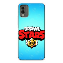 Силиконовый Чехол на Nokia C32 с картинкой Brawl Stars – Бравл Старс