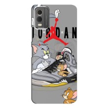 Силиконовый Чехол Nike Air Jordan на Нокиа С32 – Air Jordan