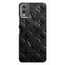 Текстурный Чехол Louis Vuitton для Нокиа С32 – Черный ЛВ