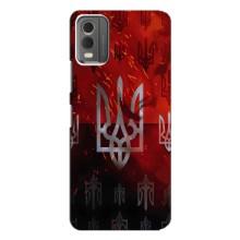 Украинские Чехлы для Nokia C32 с картинкой УПА (AlphaPrint) – ГЕРБ УПА
